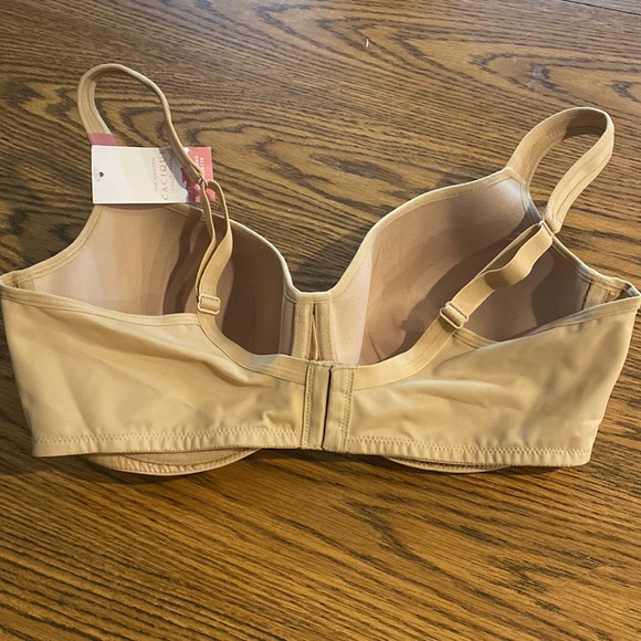 Nude wired lightly lined Balconette Bra - Picture 4 of 6